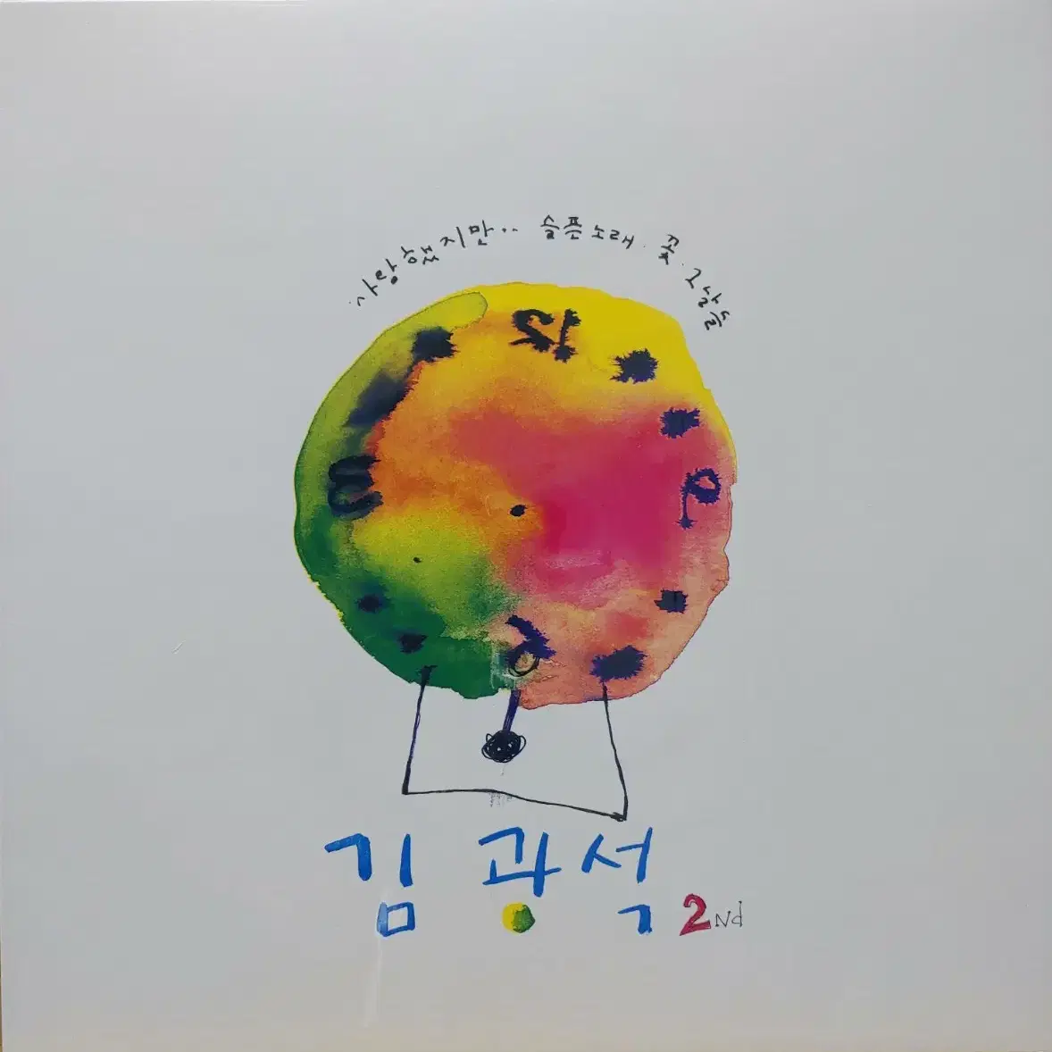 BA-67. 김광석 6매 재발매 일괄. 미개봉LP