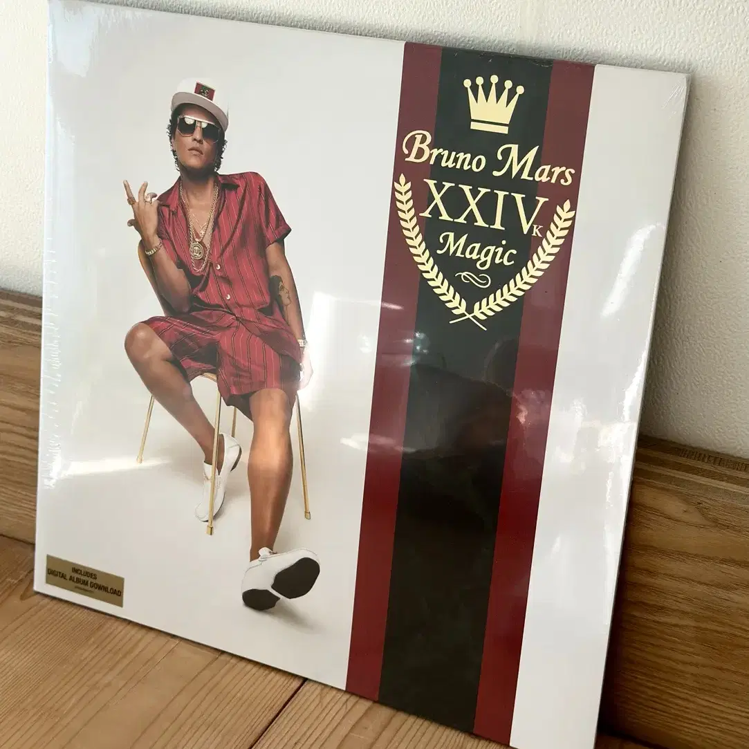 브루노마스(Bruno Mars) - 24K Magic LP (Black