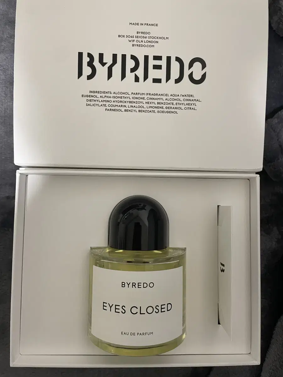 바이레도 eyes closed(아이즈 클로즈드) 100ML