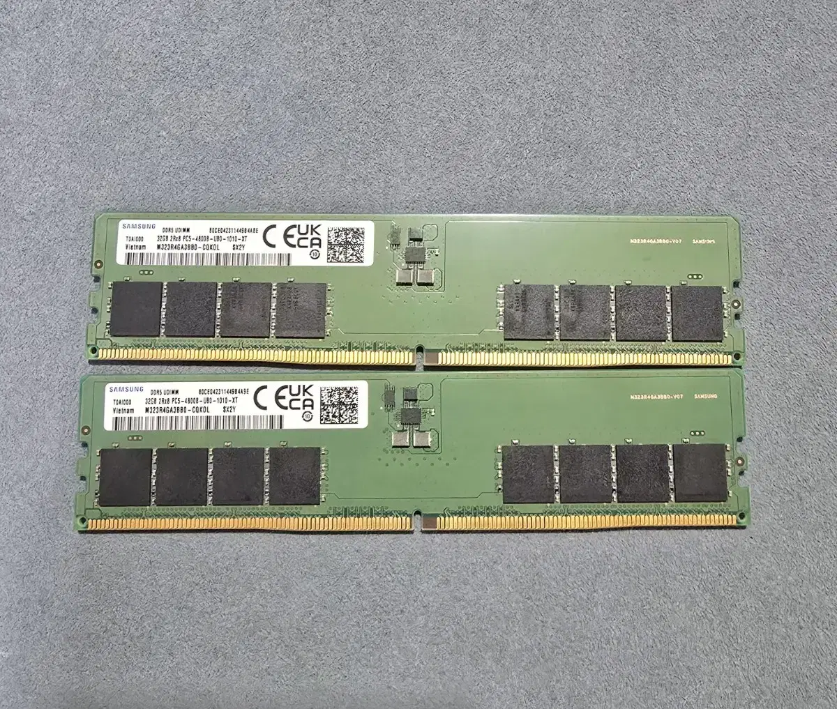 삼성 ddr5 16x16 32램 팝니다