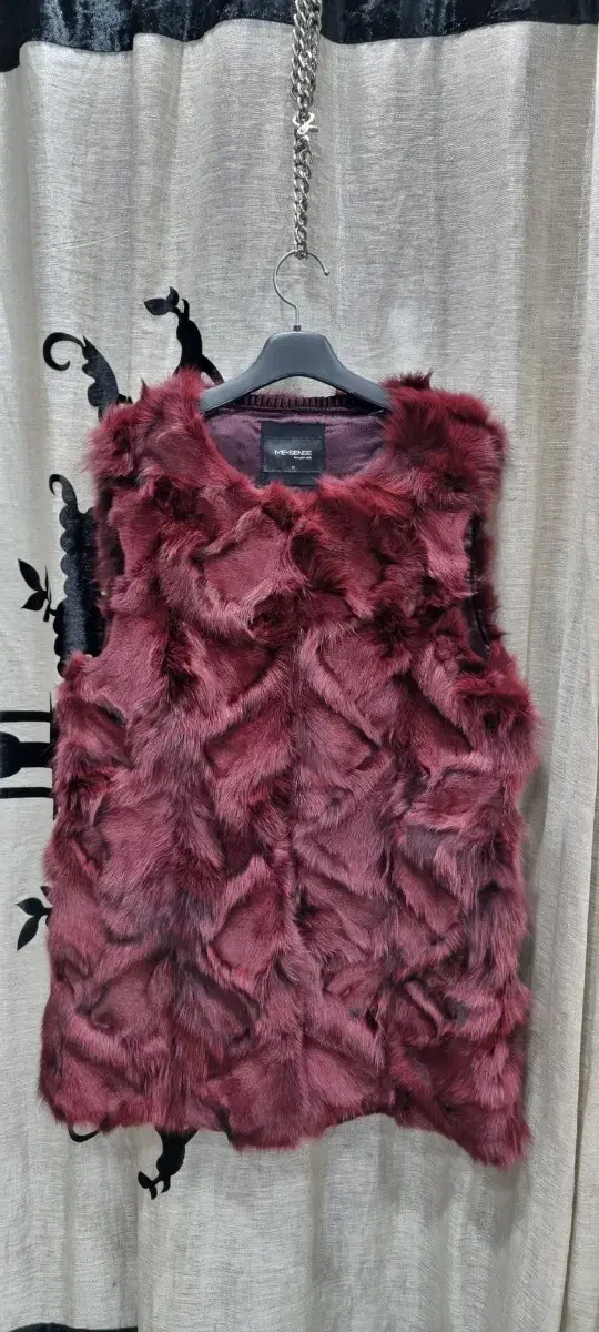 Missense Fox Fur Vest77