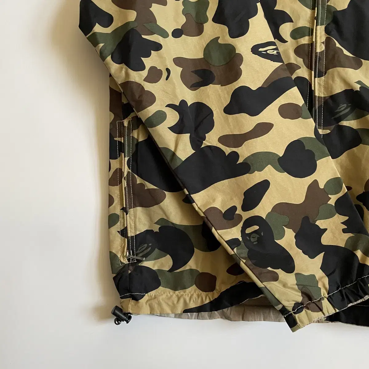 90s 베이프 Bape OG 양면 바람막이 카모 자켓