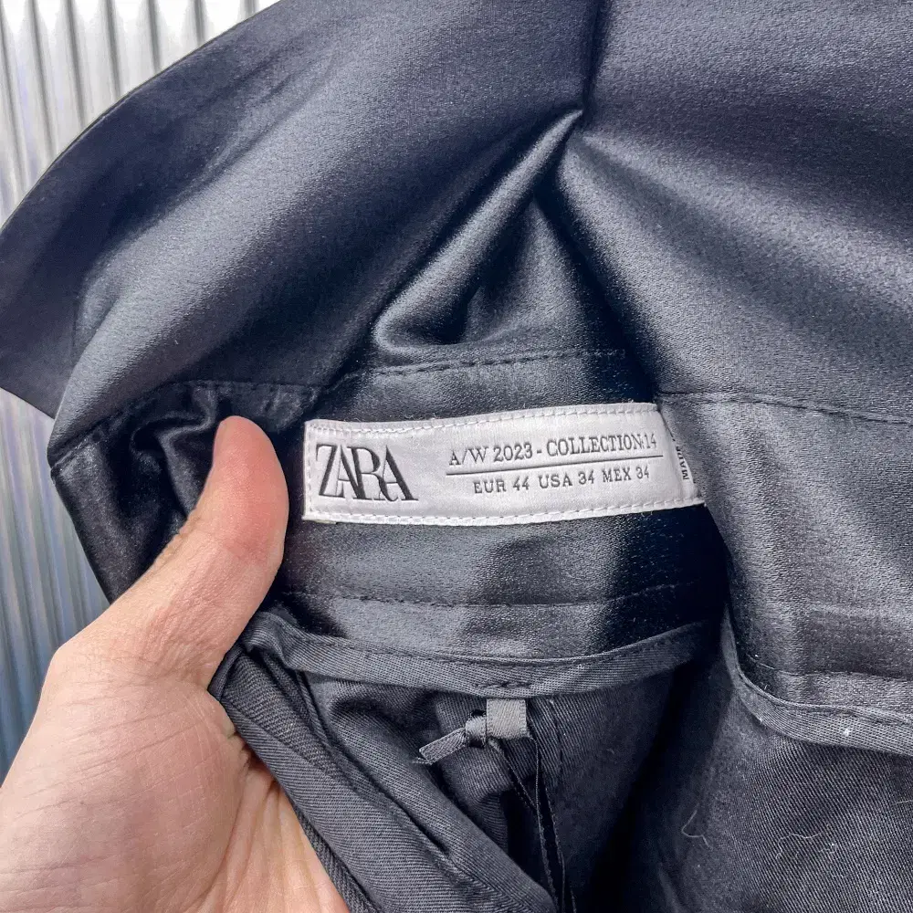 ZARA 자라 A/W 2023 하이웨스트 팬츠 (국내 38) P900