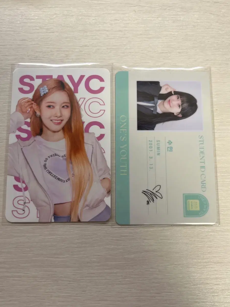 Stayc 2022 seasons greetings ID kard sumin, wangatanghulu sieun bulk wts