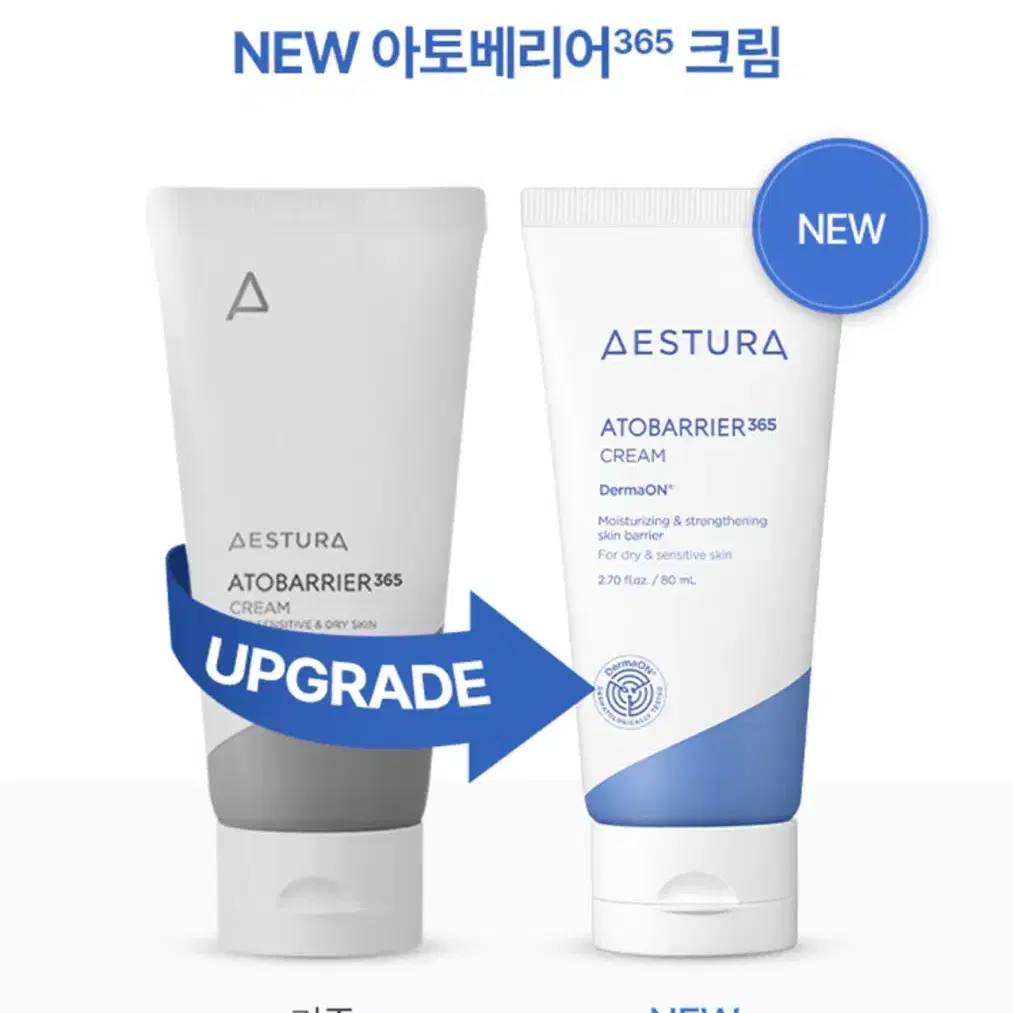 새상품) 에스트라 NEW 아토베리어365 크림 80ml 1개