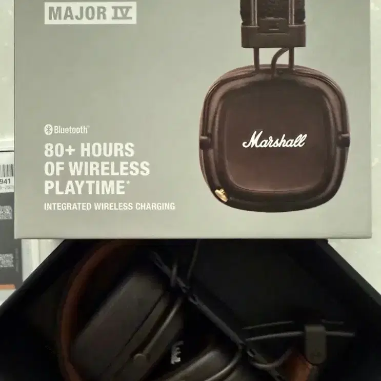 Marshall MAJOR IV 블루투스 헤드폰(브라운)