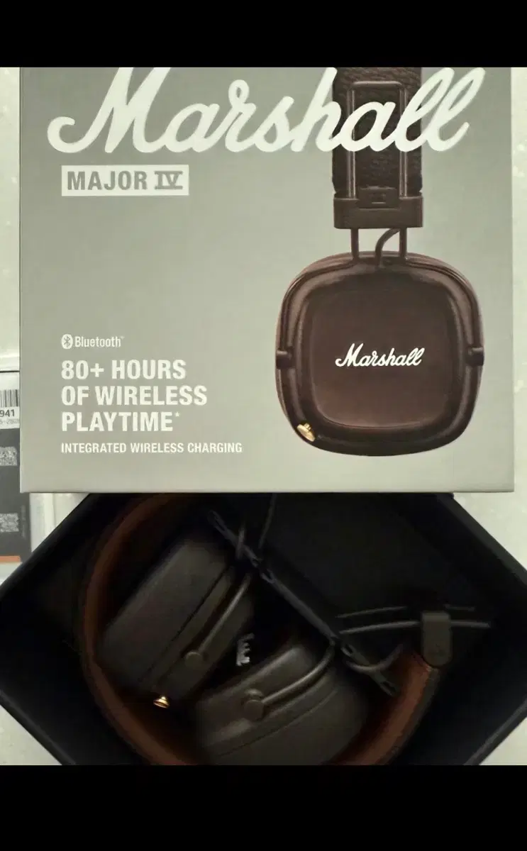 Marshall MAJOR IV 블루투스 헤드폰(브라운)