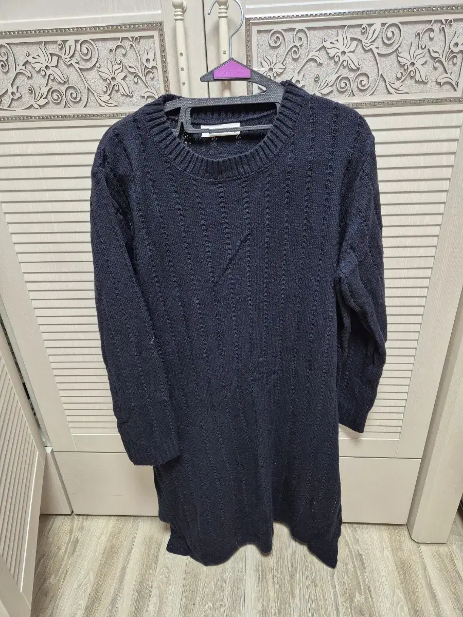 romistory knit long onepiece