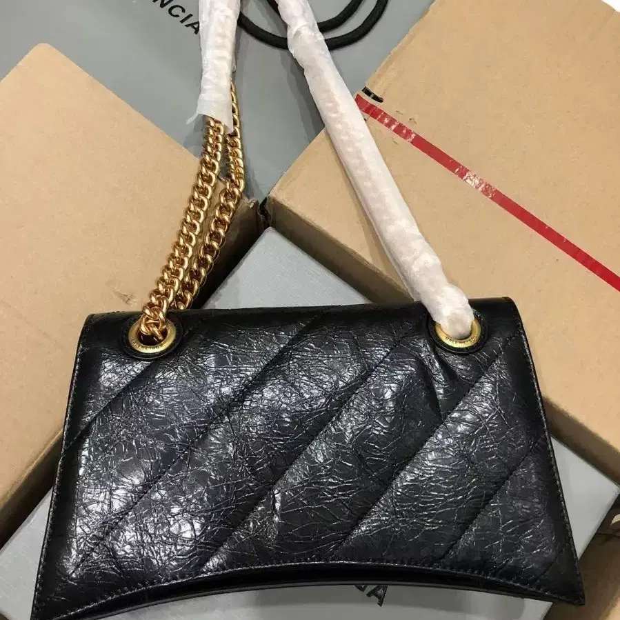 BALENCIAGA S.A.체인 토트 숄더백25*15*9.5cm