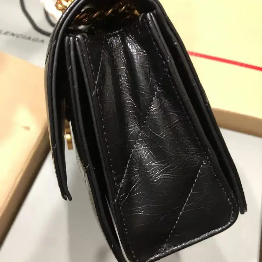 BALENCIAGA S.A.체인 토트 숄더백25*15*9.5cm