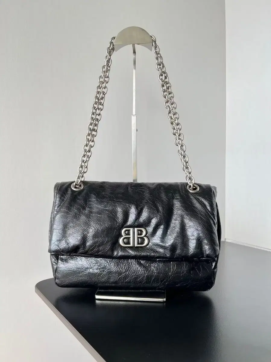 BALENCIAGA 체인 토트 크로스 숄더백27.96*18*9.9cm