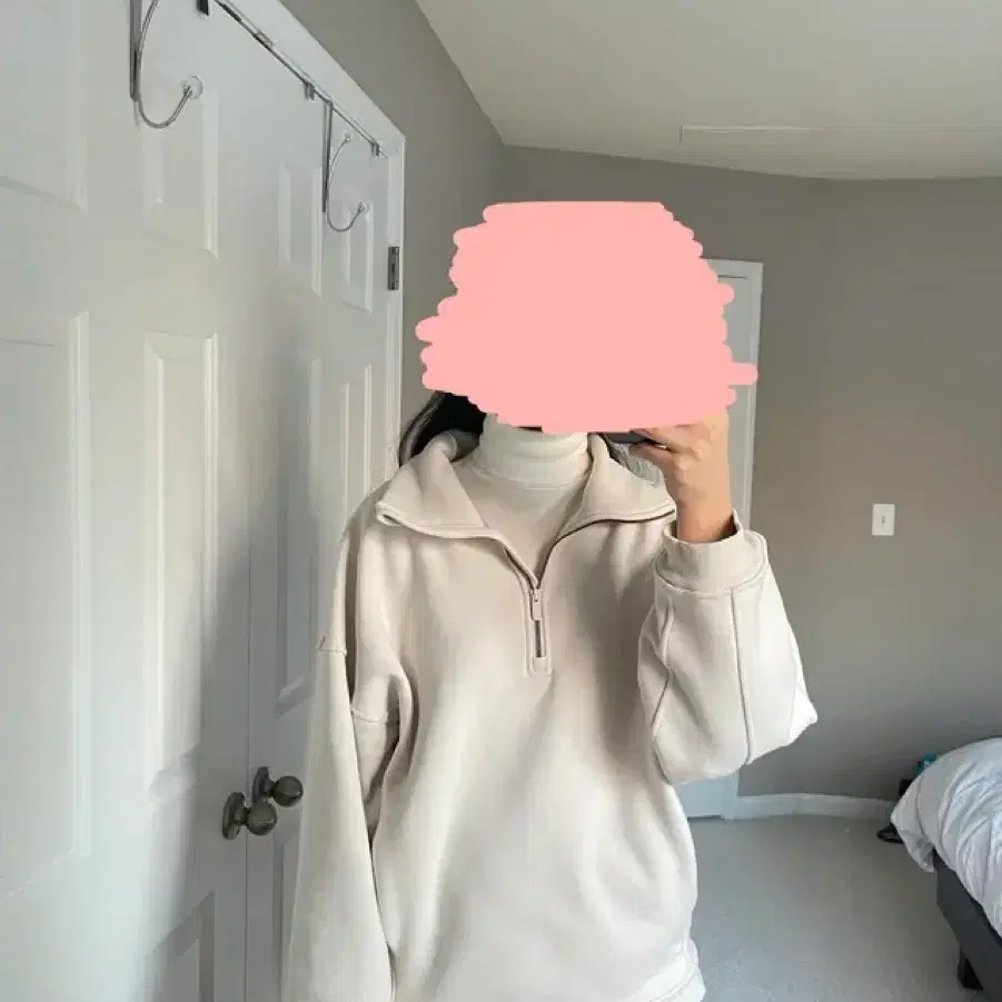 룰루레몬 씨크 플리스 하프 집 thick fleece half zip