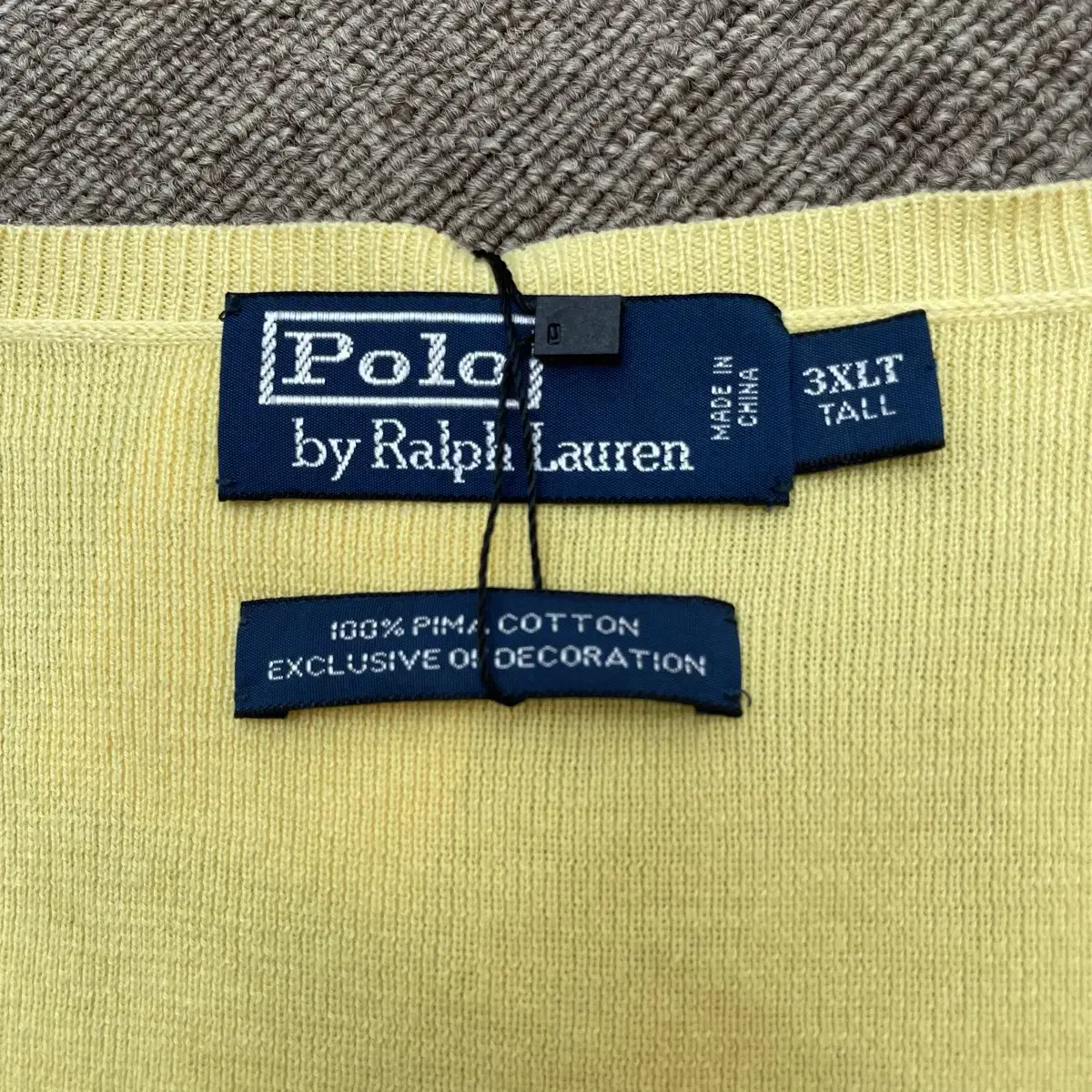 (3XL)POLO 폴로 랄프로렌 브이넥 니트