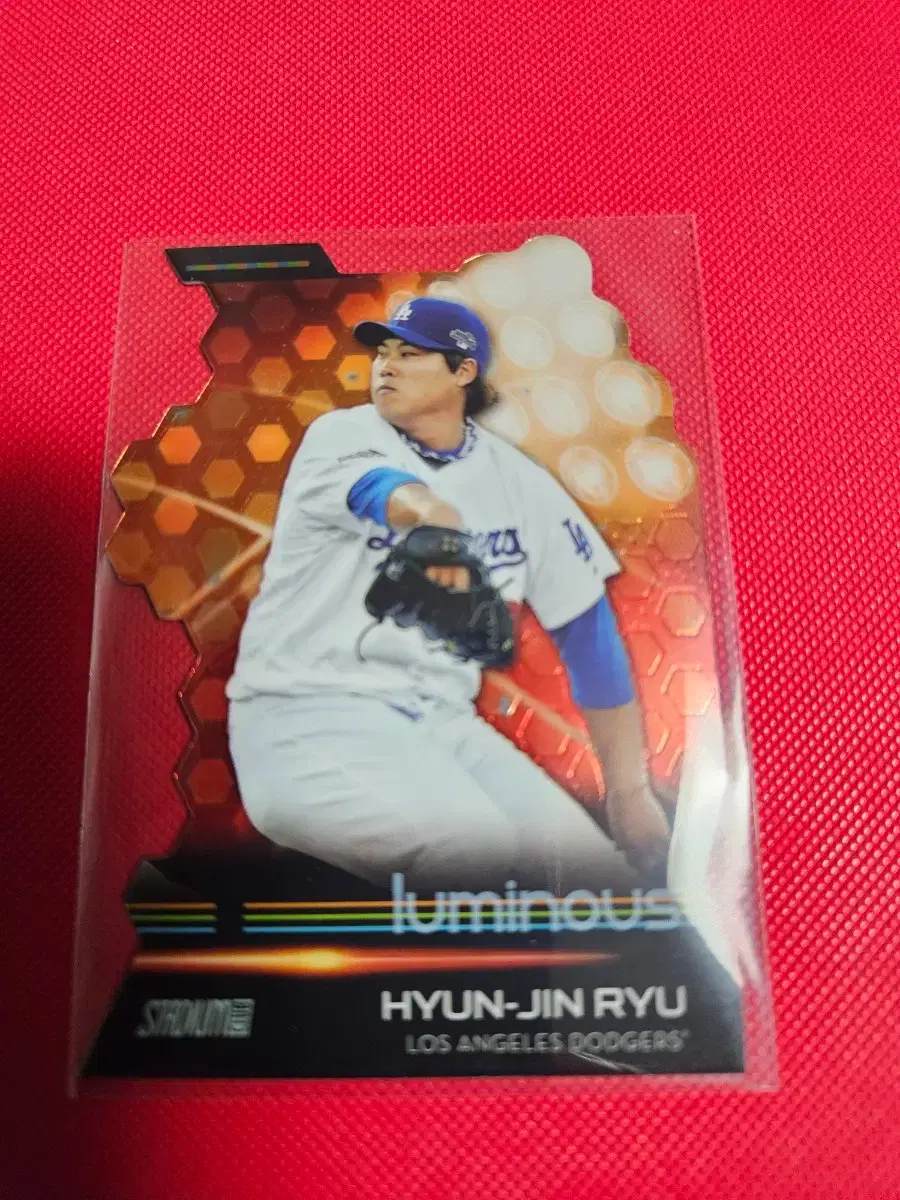 류현진 2014 Stadium Club Luminous 카드