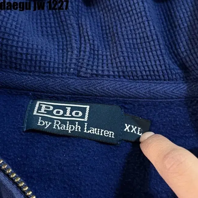 XXL POLO ZIPUP 폴로 집업 후드