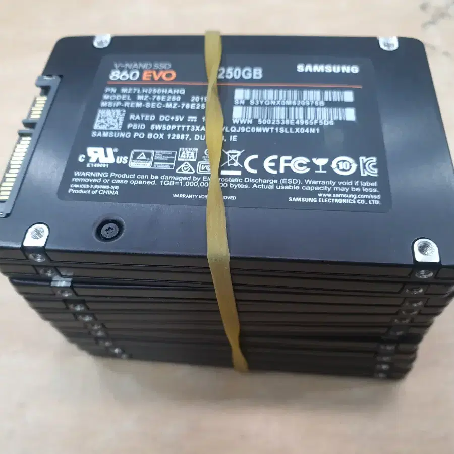 삼성SSD 860 EVO 250GB 10개