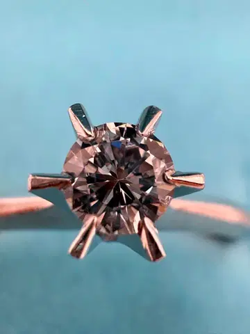 새상품 다이아몬드 플래티나 다이아몬드 반지