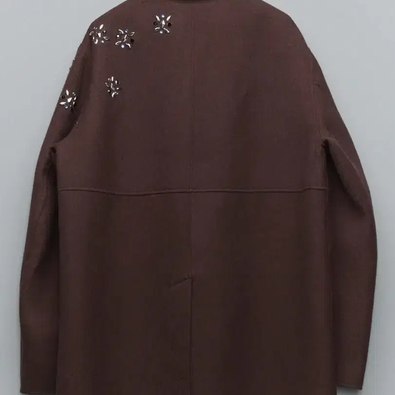 [48] MASU 24FW RAINDROP STUD COAT