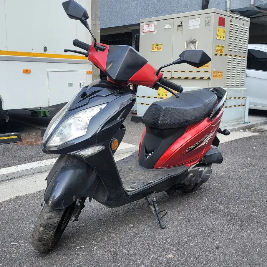 효성 뉴티 50CC 스쿠터 팝니다