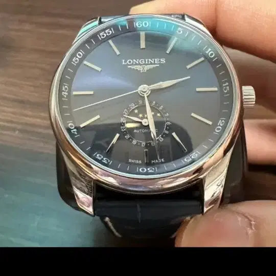 론진 마스터콜렉션 문페이즈 청판 42mm