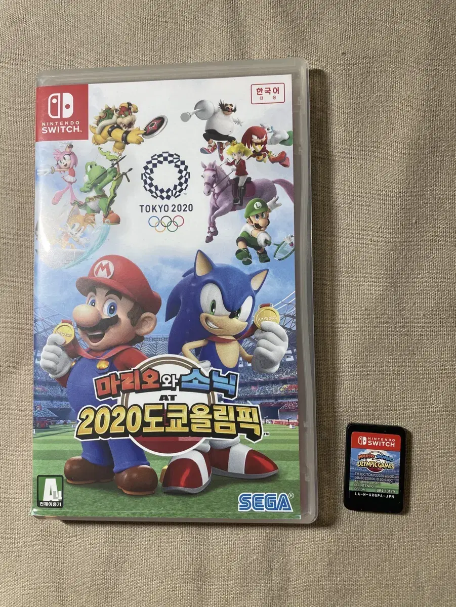 Nintendo Switch Mario and Sonic at the Tokyo 2020 Olympic Games