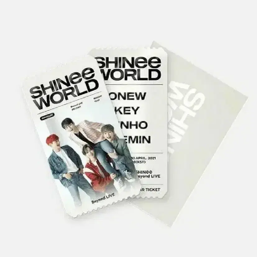 샤이니 민호 스페셜 AR 티켓 세트 SHINee Minho Ticket