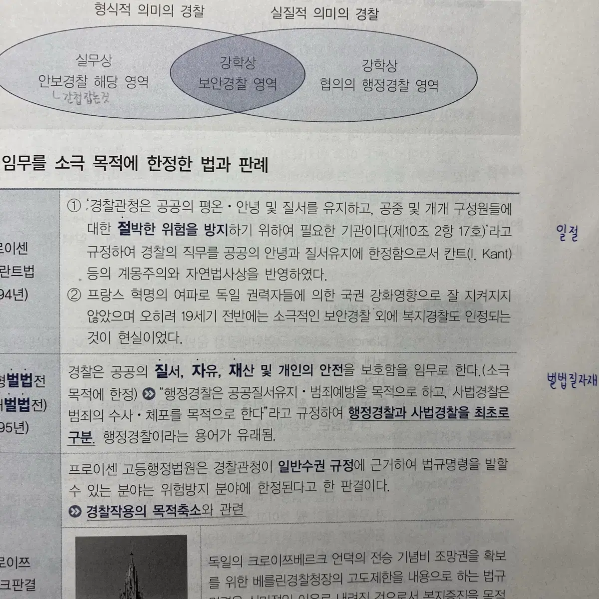 정진천 경찰학 기본서 제4판