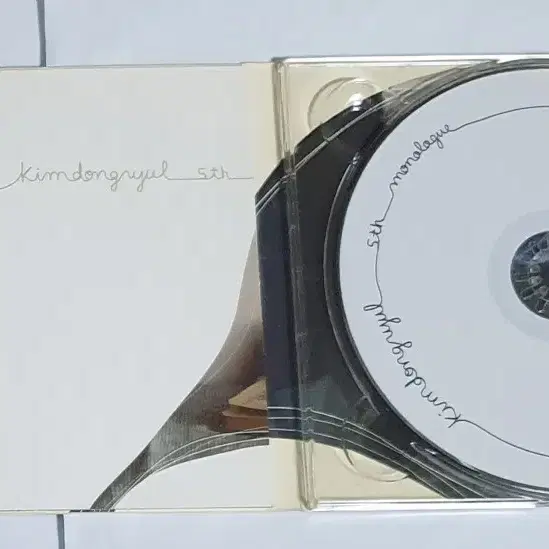 김동률 5집 Monologue 앨범 시디 CD