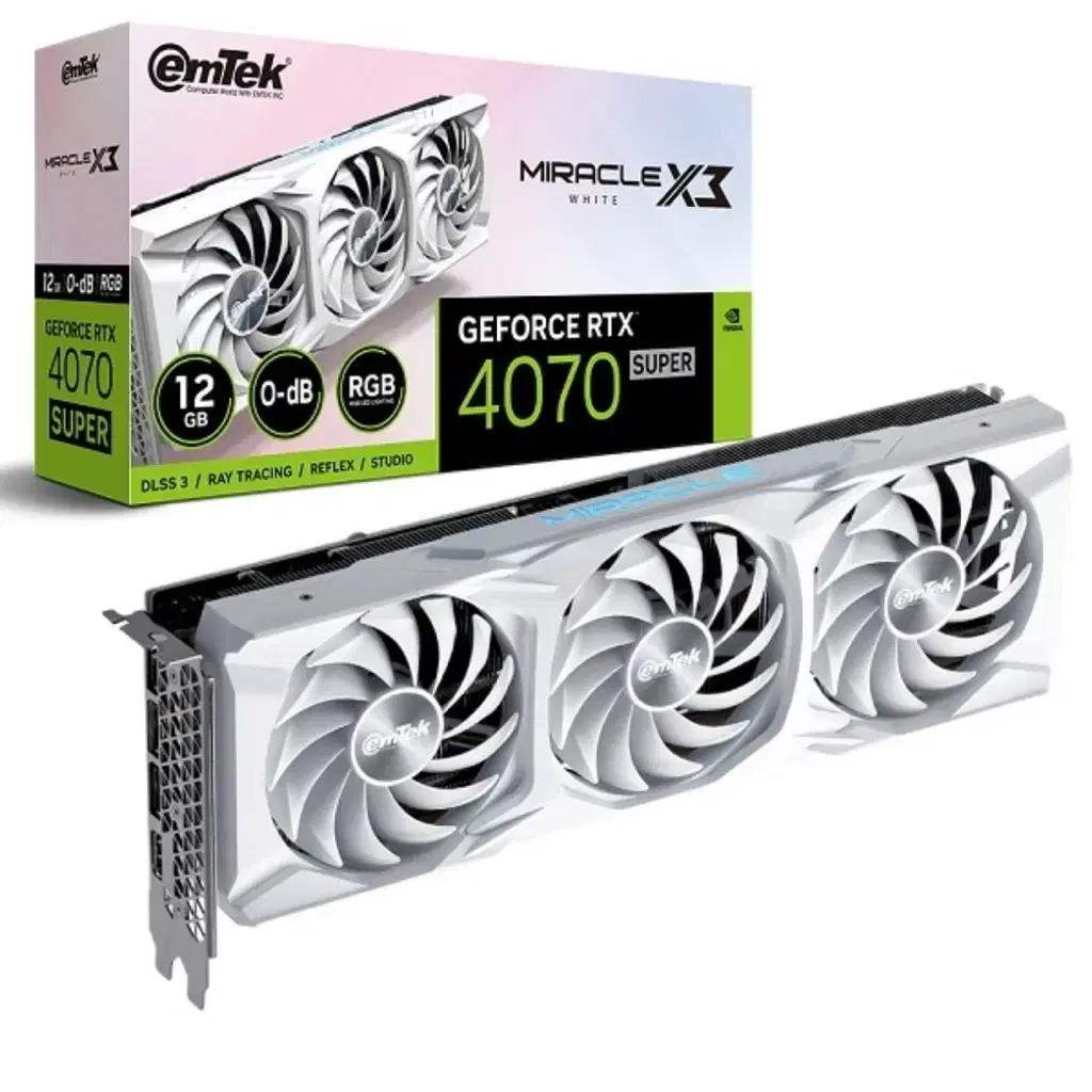 RTX4070 super Miracle white