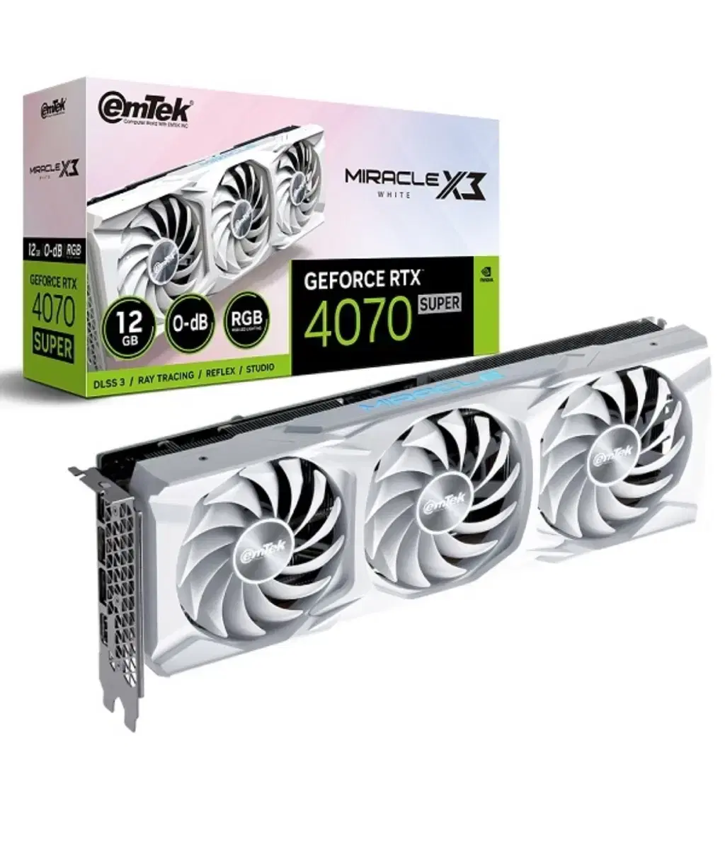 RTX4070 super Miracle white