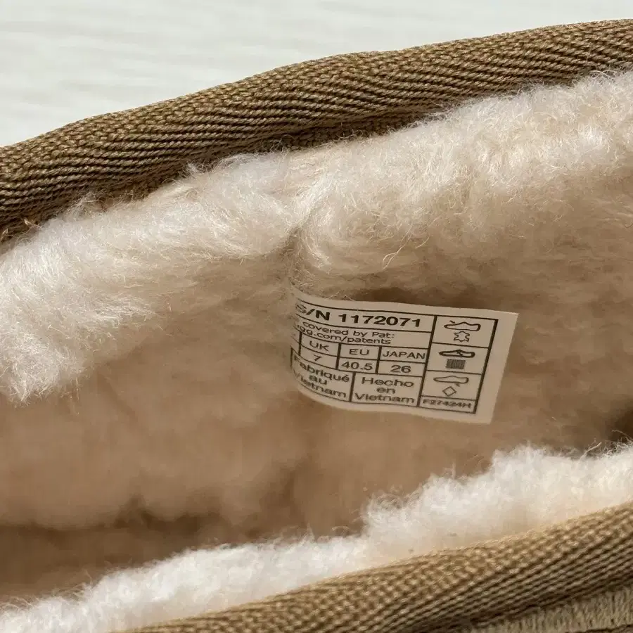 Palace Ugg / 팔라스 어그 US 8 (US 9.5W) 260mm