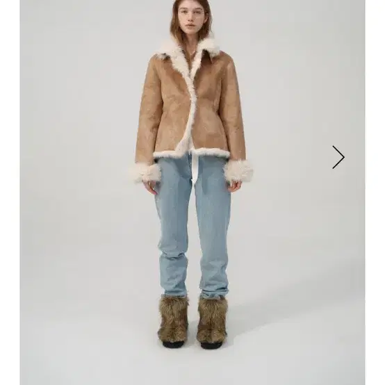 더바넷 시어링 자켓 Katey Eco Shearling