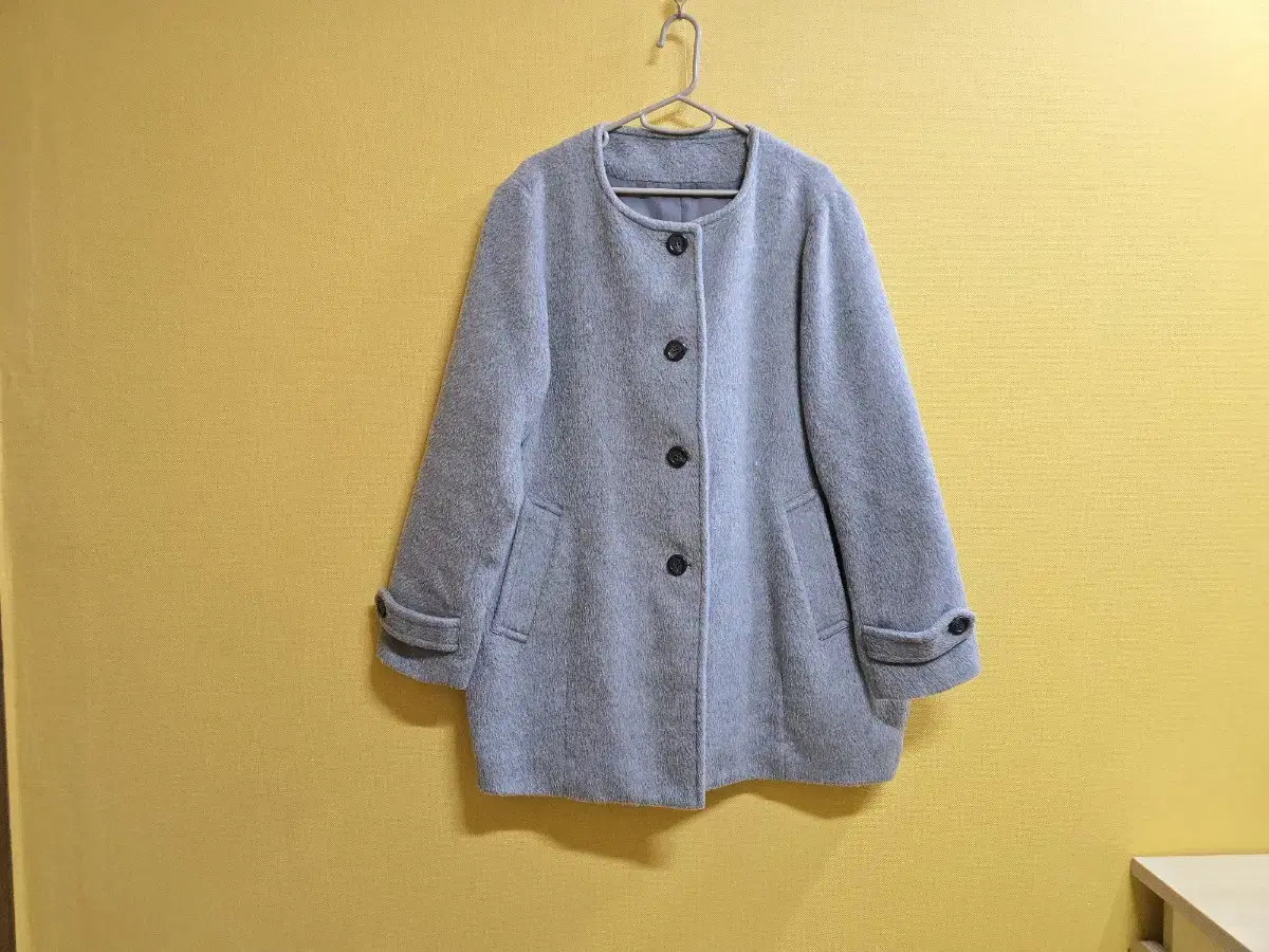 Japanese imported Nokara simple boxy coat 3L