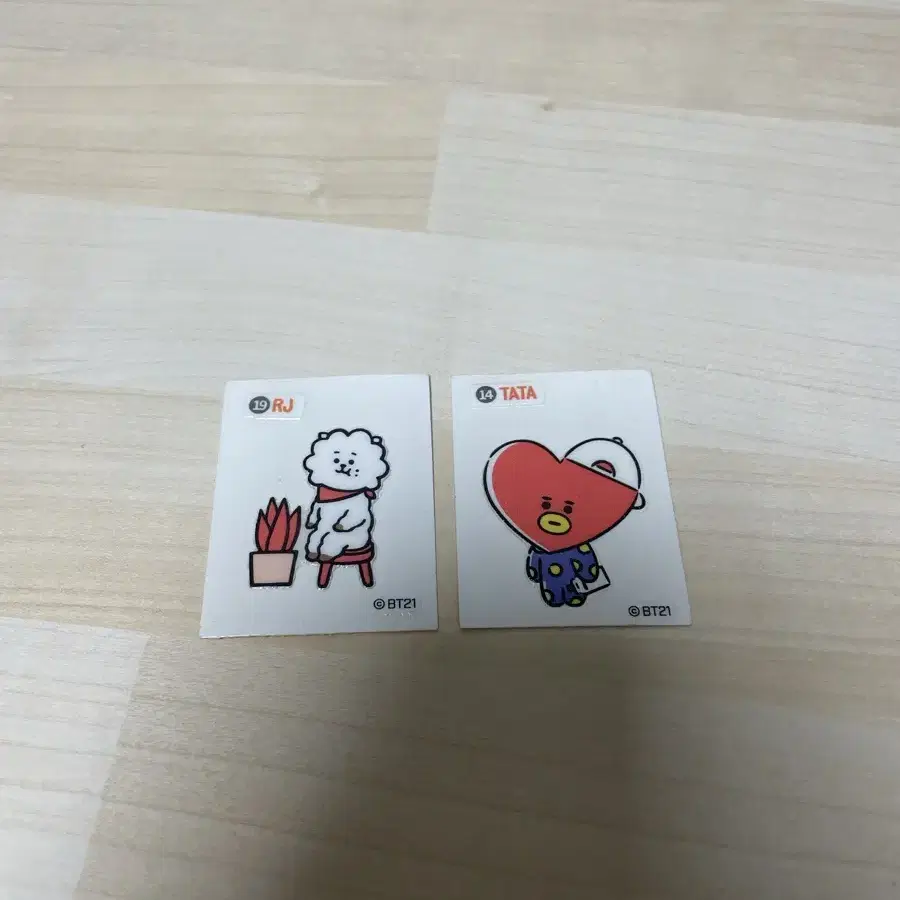 BT21 띠부씰 (일괄)