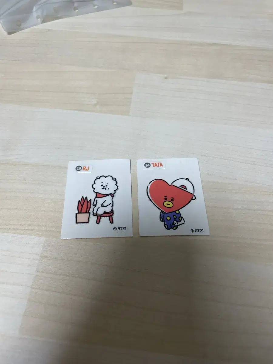 BT21 띠부씰 (일괄)