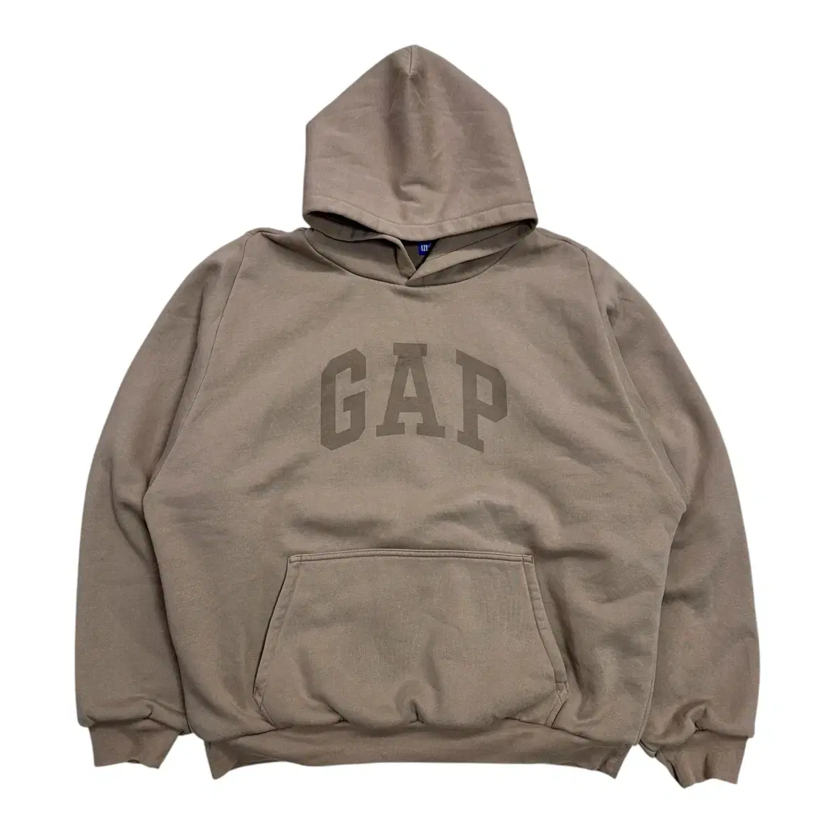 E.JI Gap Engineered by Balenciaga Dove Shrunken Hoodie