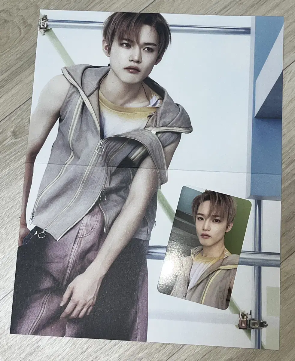 nct dream chenle photocard/poster set