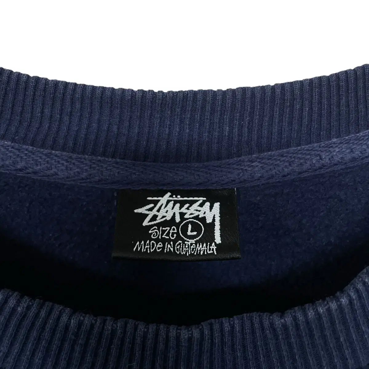 스투시 Stussy 다이스 크루넥 맨투맨 네이비