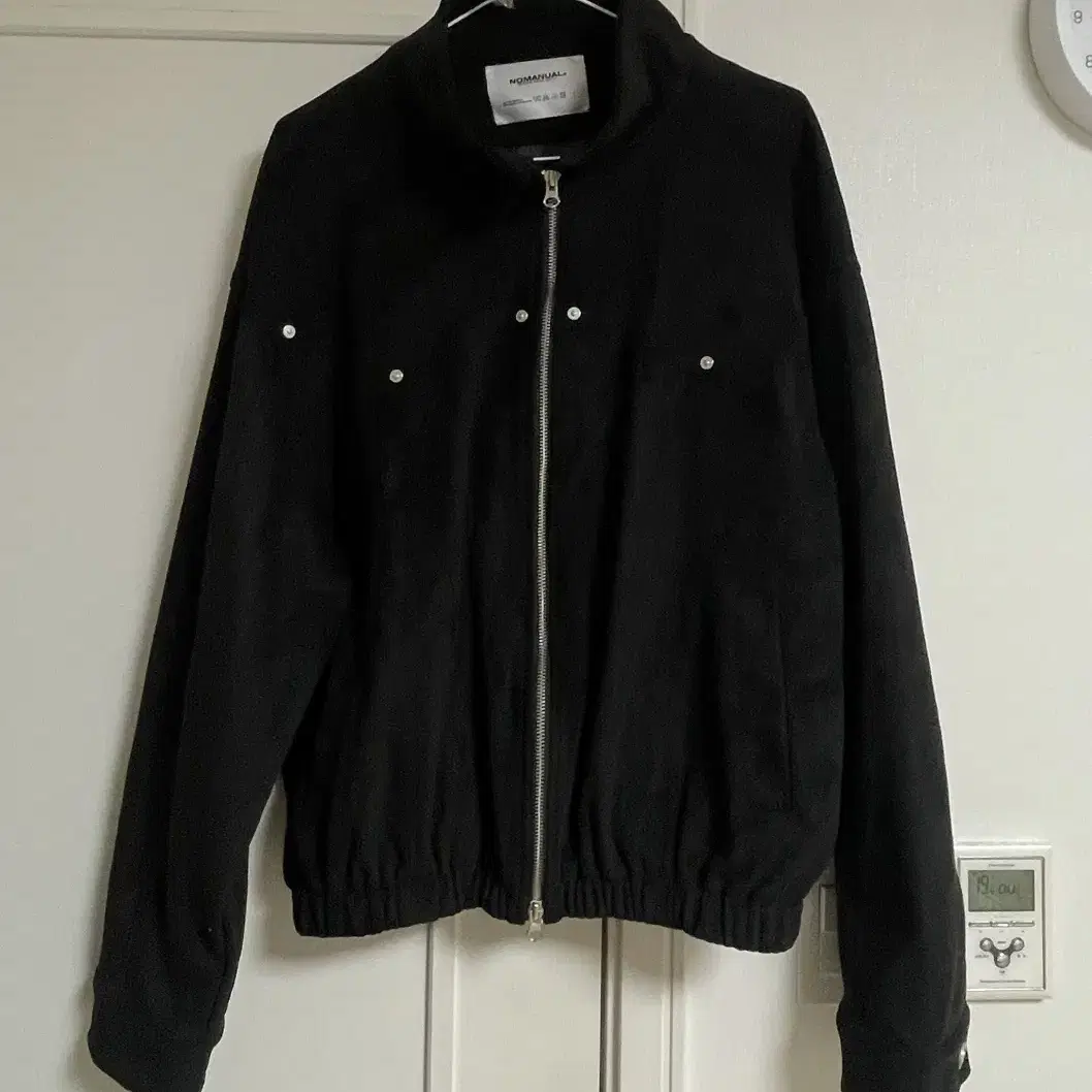 노메뉴얼 자켓 S.W JACKET - BLACK L