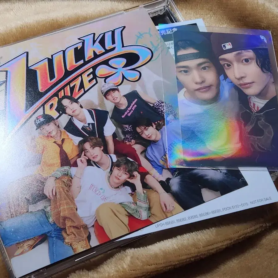 라이즈 일본 앨범 lucky 럭키 CD ver. 유닛포카