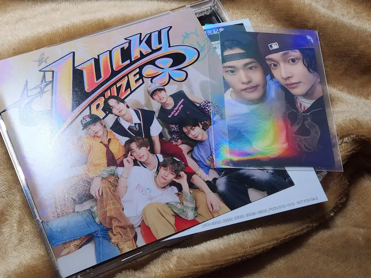 라이즈 일본 앨범 lucky 럭키 CD ver. 유닛포카