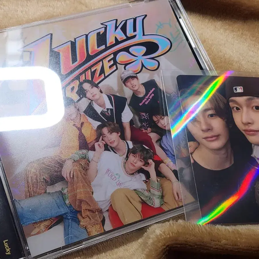 라이즈 일본 앨범 lucky 럭키 CD ver. 유닛포카