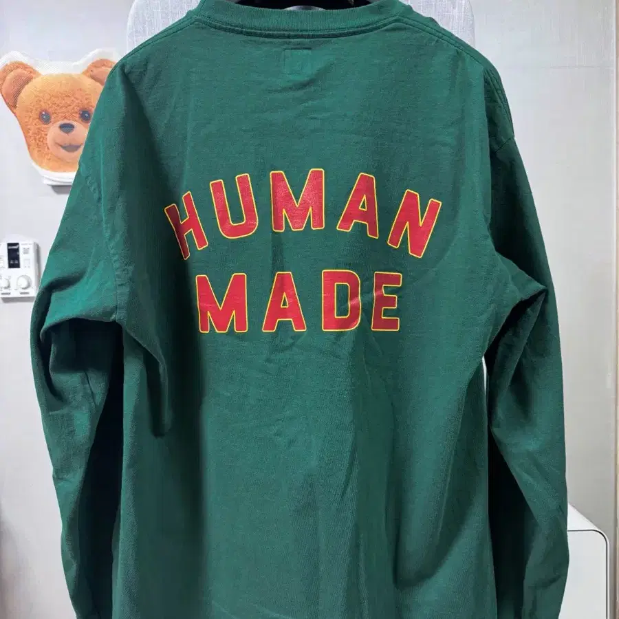 휴먼메이드 [HUMAN MADE] 드라이 올즈 긴팔 티셔츠 (사이즈 L)