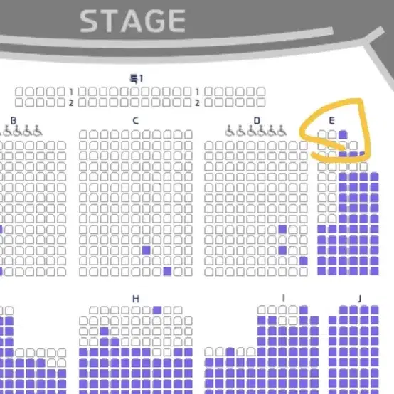 허각광주콘서트 일요일 2연석 e열 맨앞