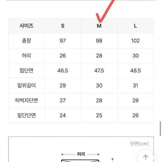 와이드핏 청바지 진청