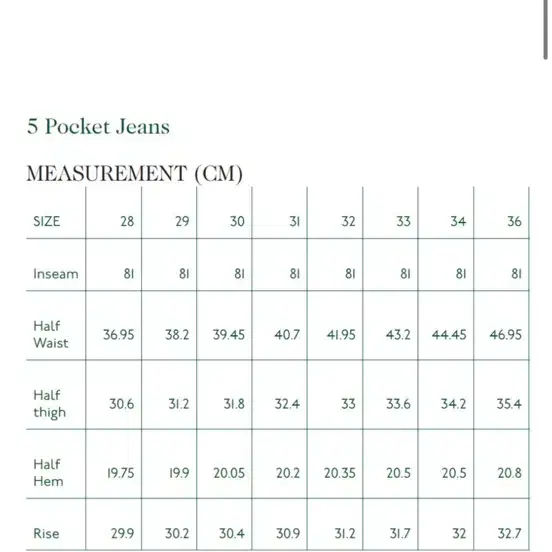 드레익스 Ecru 5pocket  Denim 31