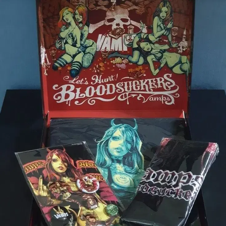 VAMPS 뱀프스 앨범 BLOODSUCKERS 굿즈 한정반 라르크 하이도