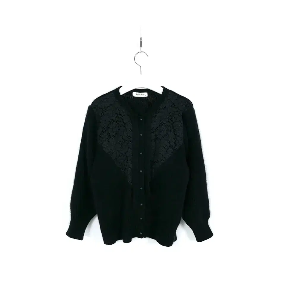 빈티지가디건 saint joie tie lace cardigan