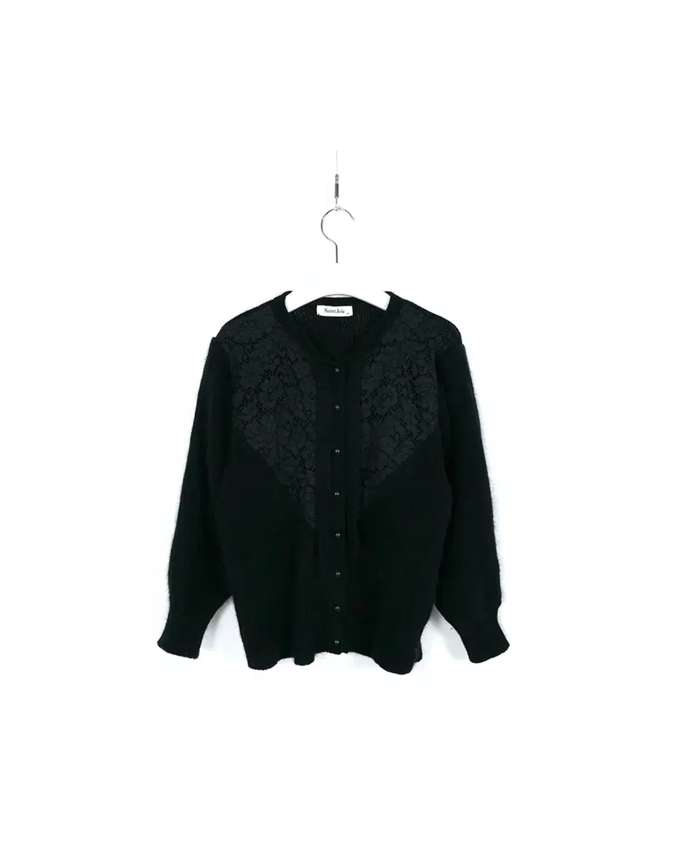 빈티지가디건 saint joie tie lace cardigan