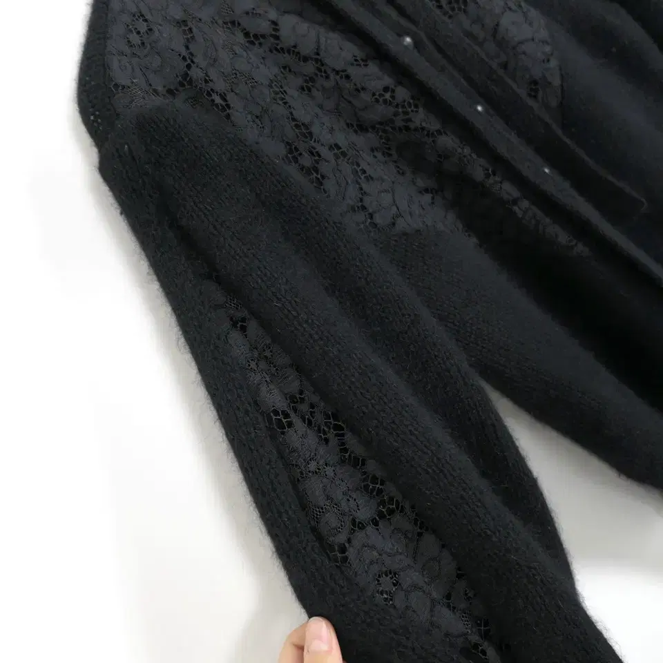 빈티지가디건 saint joie tie lace cardigan